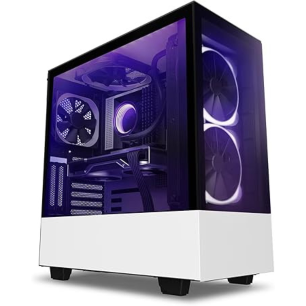 FIRST WAVE Xtreme Workstation PC - Intel Core i9-14900K, 64GB DDR5 RAM, 1TB NVMe SSD + 1TB HDD, ASUS RTX4060 8GB Graphics - Win11 Pro, 1+1 Year Warranty For 3D Modelling, Deep Learning (White)