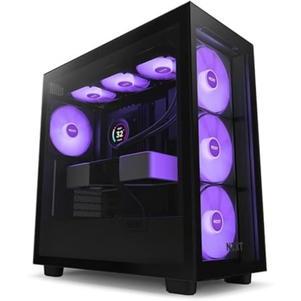 Game Sekret Gaming PC - Intel Core i9-14900KF Processor | RTX 4070 12GB GPU | 32GB DDR5 RAM | 1TB NVMe SSD +1TB HDD | 240MM Liquid Cooler | Windows 11 Pro | WiFi Ready | Desktop Computer Tower