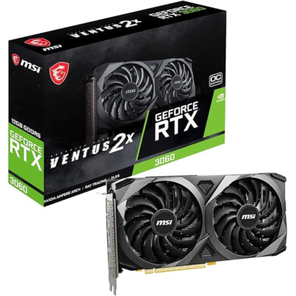 MSI GeForce RTX 3060 VENTUS 2X 12G OC NVIDIA 12 GB GDDR6
