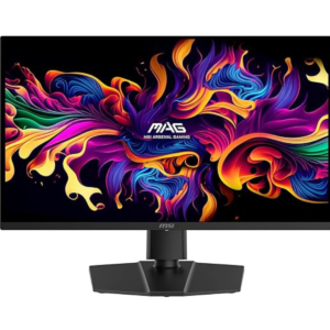 MSI MAG 273QP QD-OLED X24 27-inch 2560 x 1440 (QHD) Gaming Monitor, 240Hz, Adaptive-Synch, HDMI, DisplayPort, VESA Mountable, Tilt, Height Adjustable, Speaker, 0.03ms, Black