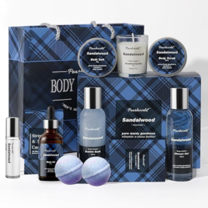 Self Skin Care Gift Baskets Him, 12Pcs Men'S Kit