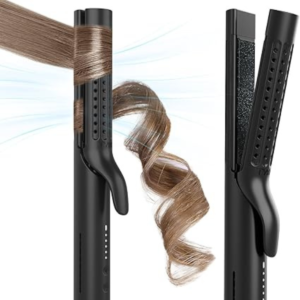 TYMO AIRFLOW Styler Curling Iron - Flat Iron Hair Straightener and Curler 2 in 1