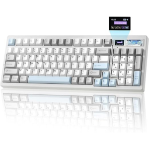 YUNZII IF99 Wireless Mechanical Gaming Keyboard with Smart LCD Display