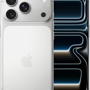 Apple iPhone 17 Pro 256 GB: 6.3-inch Display with ProMotion up to 120Hz, A19 Pro Chip, Breakthrough Battery Life, Pro Fusion Camera System with Center Stage Front Camera; Silver